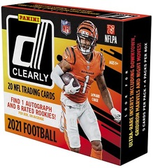 2021 Panini Clearly Donruss NFL Football Hobby Box